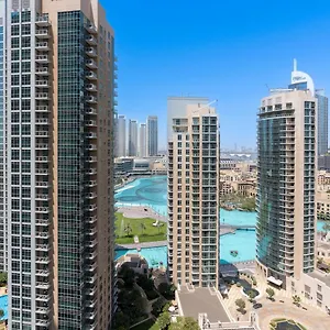  Apartment Fountain View Luxury: Downtown With Burj Khalifa Vista United Arab Emirates